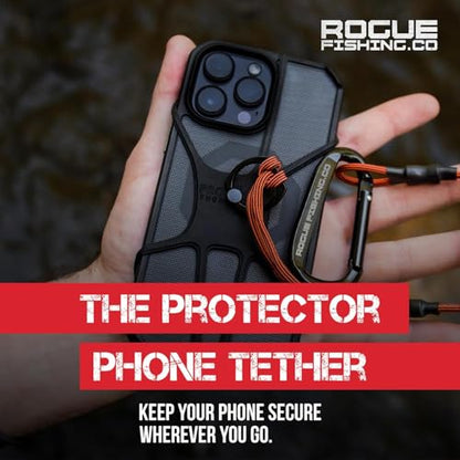 Rogue Fishing Co. The Protector Phone Tether - Phone Leash - color: Red