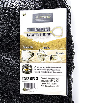 TS72NG Tournament Series Precision Landing Net, Gold/Black