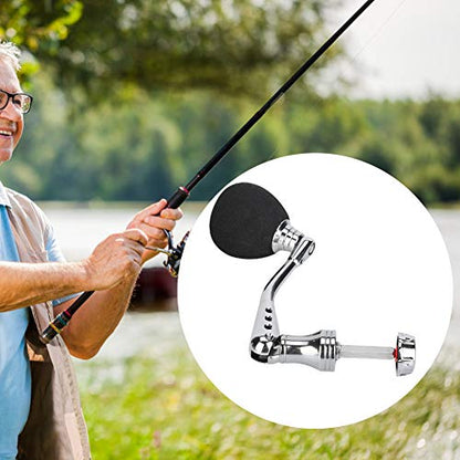 Fydun CNC Metal Fishing, Grip Rocker Arm Fish Accessory Shimano Spinning Reel Reel Kits Handle Handle Replacement Replacement Parts - size: EVA grip pill medium