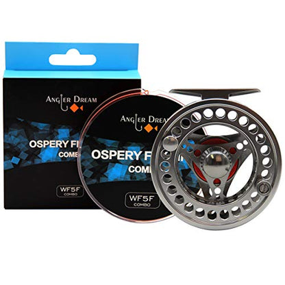 EX-ALC Fly Reel 3/4 5/6 7/8 9/10WT CNC Machined Large Arbor Aluminum Fly Fishing Reels Silver/Gunsmoke Fly Reels - color: Fluo Yellow Fly Line, size: 7/8WT Fly Reel
