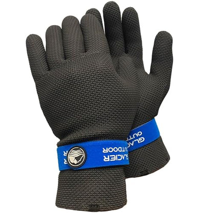 Glacier Glove Unisex Kenai Waterproof Full Finger Gloves | Ideal for Ice and Fly Angling, Outdoors, Kayaking, Surfing, Paddling, Boating Handwear - size: Large
