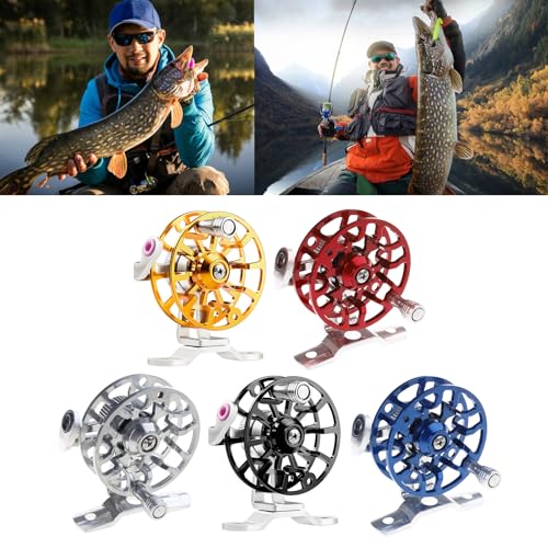 Fly Reel,53Mm/50G All Metal Fishing Reel with Upgraded Base,Fishing Tackle for Trout