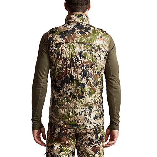 SITKA Kelvin Aerolite Vest - Lightweight Insulated Hunting Vest for Men - color: Optifade Subalpine, size: Medium