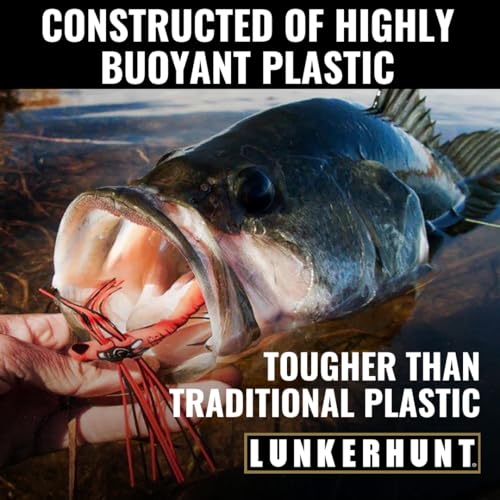 Lunkerhunt Dragonfly Lure | Realistic Topwater Fishing Lures for Bass, Double Skirted Wings, Perfect Trouth and Pike Lure, Weedless Bait