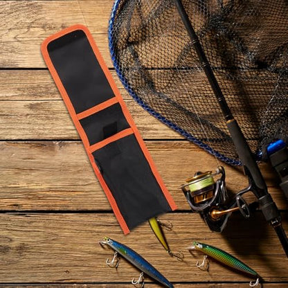 Universal Oxford Fishing Tackle Storage Bag, Medium Size Thick Oxford Cloth Tool Organizer, Large Capacity Fishing Gear Holder for Outdoor Angling and Kayak Adventures