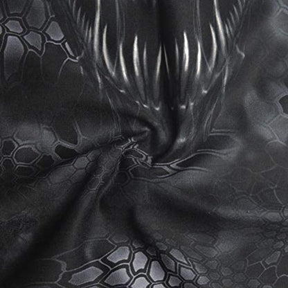 Obacle Bandana Face Mask Neck Gaiter Tube Mask Men Women for Sun Dust Protection - color: White Teeth Black Mask