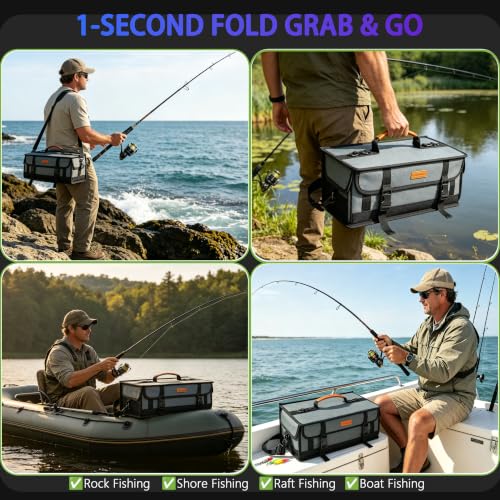 Fishing Tackle Bag Soft Plastic Bait Storage, Soft Bait Organizer