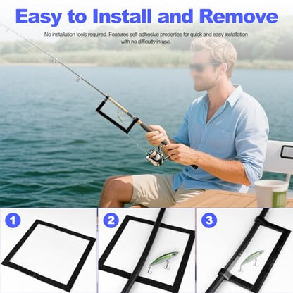8 Packs Clear PVC Fishing Lure Covers Protector, Rod Lure Wrap Shield, Fishing Hook Covers Sleeves for Rod Bait Pole Tackle Storage