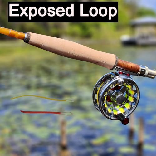 Aventik Fly Fishing Line Float Weight Forward Fly Line Fishing Trout Line Exposed Loop - color: Moss green, size: WF-3F