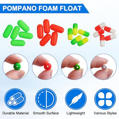 Walleye Rig Making Kit DIY Fishing Lure Spinner Making Kit Supplies Parts Crawler Harness Live Bait Rigs Colorado Blades Pompano Floats Clevis Beads Tackle Fishing - color: 208pcs Spinner Rig Kit