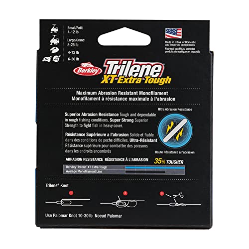 Berkley Trilene XT Monofilament Fishing Line - color: Clear, size: 300 yd, style: 10 Pounds