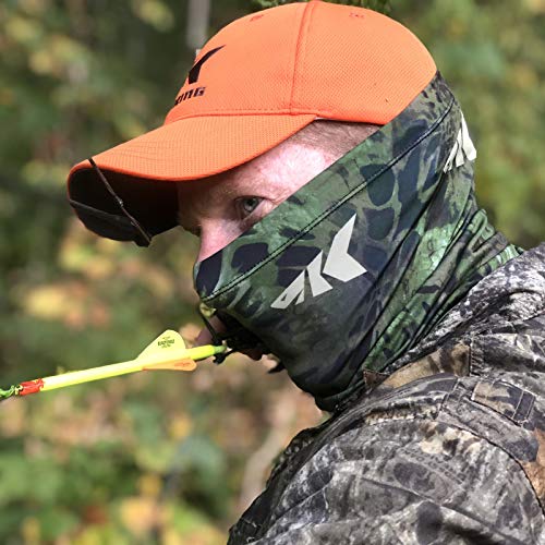 KastKing Sol Armis Neck Gaiter - UPF 50 Face Mask - UV Sun Protection Mask for Men & Women, Fishing, Hiking - color: I: Ambush (Size: 19"x9.5")