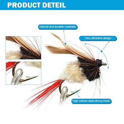 YZD Best Selection Flies Box - color: 120pcs Deluxe Box