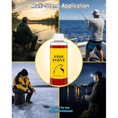 Concentrated Fish Attractant Liquid, 100ml Fish Attractant Liquid for Trout, Panfish and More - color: 3PCS