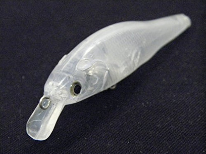 10 Blank Unpainted Minnow Crankbait Topwater Lipless Jerkbait Fishing Lures V3 - color: UPM597P10