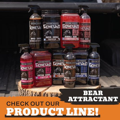Salted Caramel Spray, Bear Attractant, 32oz Spray Bottle, G0616