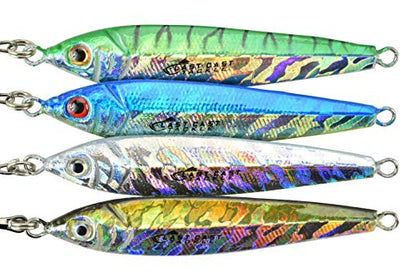 1.5oz-2.5oz Bullet Jig - 3 Pack - 4 Colors & 3 Weights to Choose from - color: Herring, size: 2.5oz