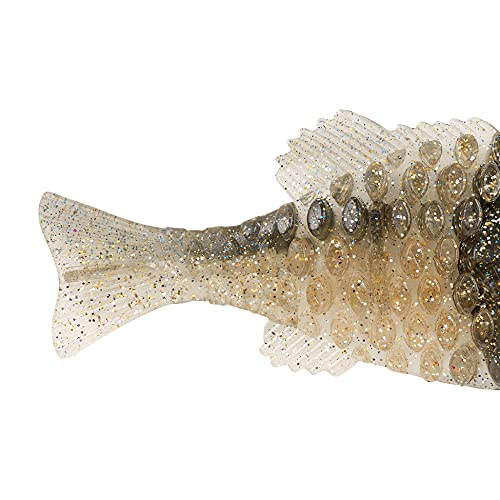 Berkley Powerbait Gilly Fishing Soft Bait - color: Blue Shiner Gold, size: 90mm