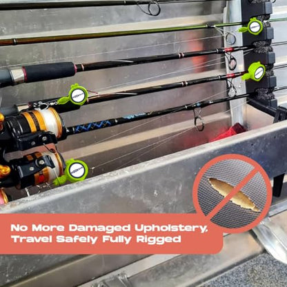 HOOK-EZE Fly Fishing Accessories - Fishing Knot Tying Tool for Tying Fishing Line to Hooks - Fishing Gear and Equipment, Gadget to Tie Knots Quick and Easy - Fishing Gifts for Men - color: Lime Green