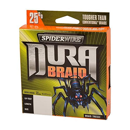 SpiderWire DuraBraid Braid Fishing Line - color: Moss Green, size: 15lb - 300yd