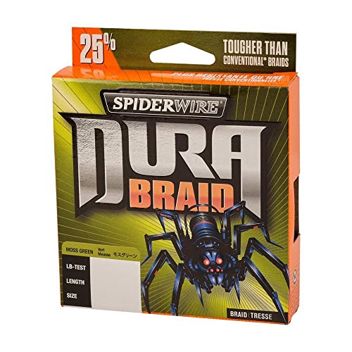 SpiderWire DuraBraid Braid Fishing Line - color: Moss Green, size: 20lb - 150yd