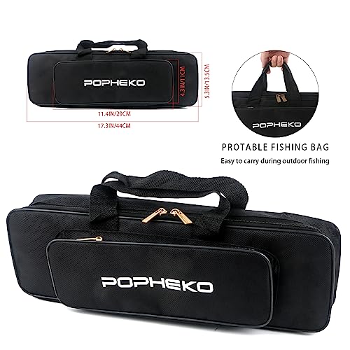 Telescopic Fishing Pole Reel Combo Ultralight Fishing Rod Spinning Reel with Tackle Bag All-in-One Fishing Accessories Fishing Gear Gifts Kit for Kids Adults Youth Beginner Saltwater Freshwater - color: Black-5.58ft