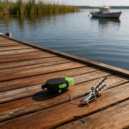 Fishing Lure Retriever, Lure Snag Recovery Tool With Stainless Steel Grabber Hook And High Tension #16 PE Line