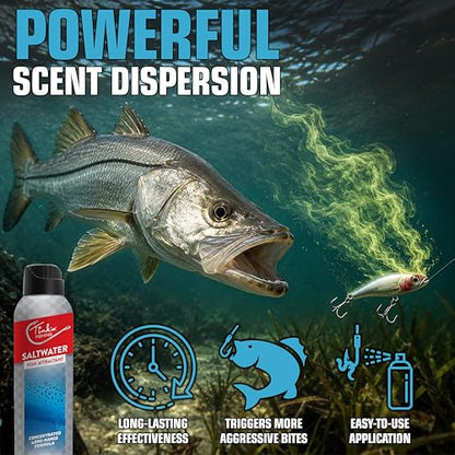 TINK'S Lure for Fishing (5 oz Can) Long Lasting Fish Lure Spray/Attractant Mist - Advanced Bait for Game Fish hat Prey on Shad, Including Bass, Walleye, and Striped Bass