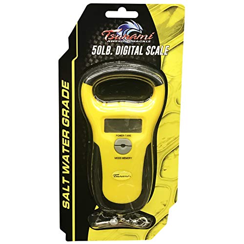 Tsunami Precision 50 LB / 22 KG Digital Scale Water Resistant US/Metric Fishing