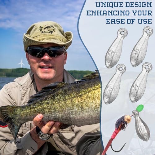 18 Pcs Bank Sinker Fishing Sinkers Weights Bank Weights for Ocean Saltwater Freshwater Surf Bass Catfish Fishing Casting Gear Tackle - size: 6 oz