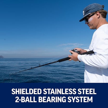 PENN Rival Level Wind Conventional Fishing Reel - size: 20, style: Old Model