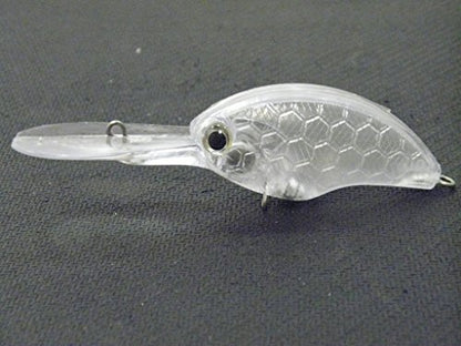Blank Unpainted Minnow Crankbait Topwater Lipless Jerkbait Fishing Lures - color: UPC733