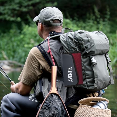 Aventik Fishing Tackle Organizer Case Soft Bait Binder Plastic Baits Spinner Bait Tackle Organized Removable Storage Pockets (Dark Red) - color: M:Dark Red