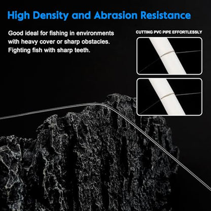 Fishing Leaders Fishing Fluorocarbon Wire Leader Line with Crane Swivels and Snap 20-50LB Fluorocarbon Leader Connector Tackle Lures Rigs or Hooks Fishing Leader Line for Saltwater Freshwater - size: 30lb-9" 12pcs