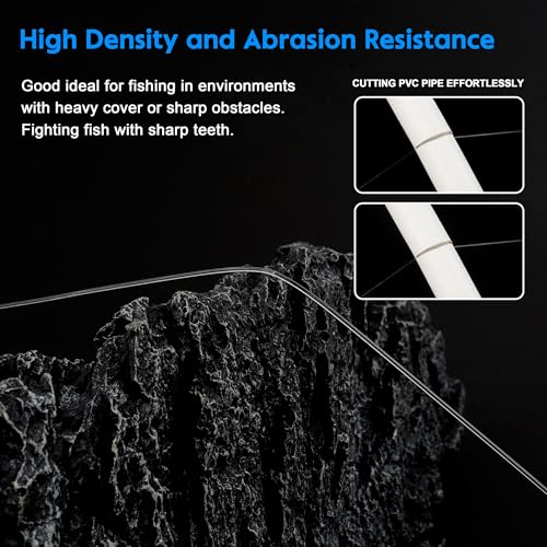Fishing Leaders Fishing Fluorocarbon Wire Leader Line with Crane Swivels and Snap 20-50LB Fluorocarbon Leader Connector Tackle Lures Rigs or Hooks Fishing Leader Line for Saltwater Freshwater - size: 20lb-6" 12pcs