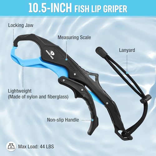 Mossy Oak Fishing Tools Kit- Fishing Plier, Fish Lip Gripper, Multifunctional Fishing Hook Remover with Lanyards Sheath, Saltwater Resistant Fishing Accessories & Equipment, Fishing Gifts for Men - style: 7pc fishing tool kit