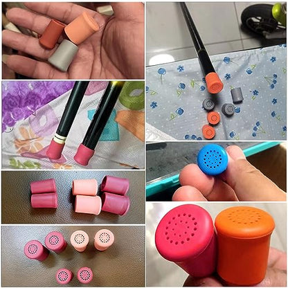 Fishing Rod End Cap Plug Saver Rear Front Stopper Non-Slip Silicone Protective Cover Case Butt Cushion Seat Protector - size: ID 12mm-19mm
