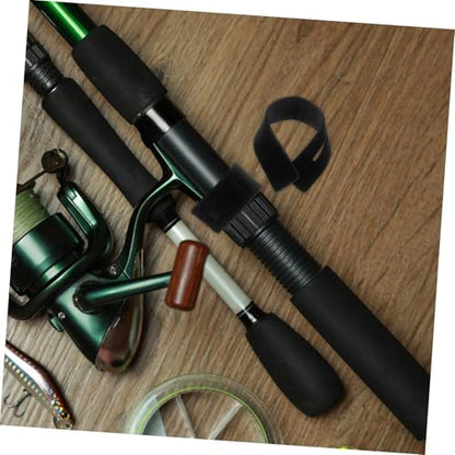 5pcs Rod Carrier Straps Fishing Rod Ties Strap Elastic Grip Fishing Tying Bands for Anglers