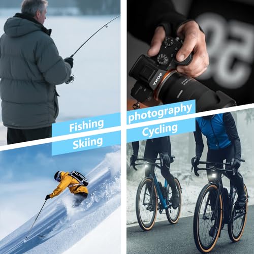 Fishing Gloves Convertible Mittens and Fingerless Gloves Men Women for Fishing, Kayaking, Rowing, Paddling, Hunting, Photographing, Outdoor Activities - size: X-Large
