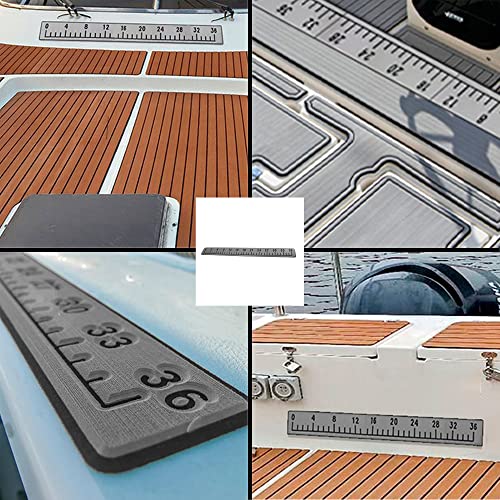 Foam Fishing Ruler,36" Fishing Measurement Tool,Fishing Accessories,Kayak Fishing Boat, Cooler Ruler,with 3M Adhesive Backing,Cool Gray