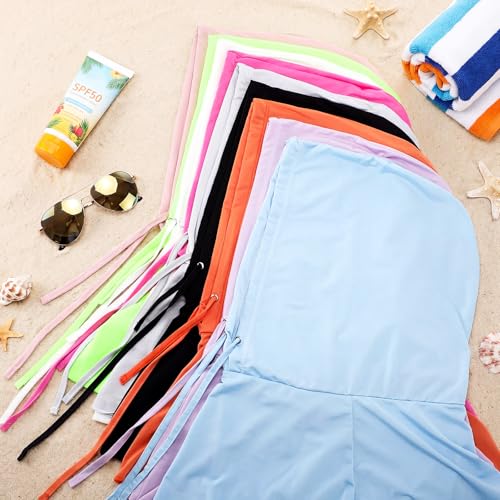 Cooling Balaclava Face Mask Breathable Full Head Mask Sun Protection Neck Cover UV Face Cover for Men Women - color: Macaron Color