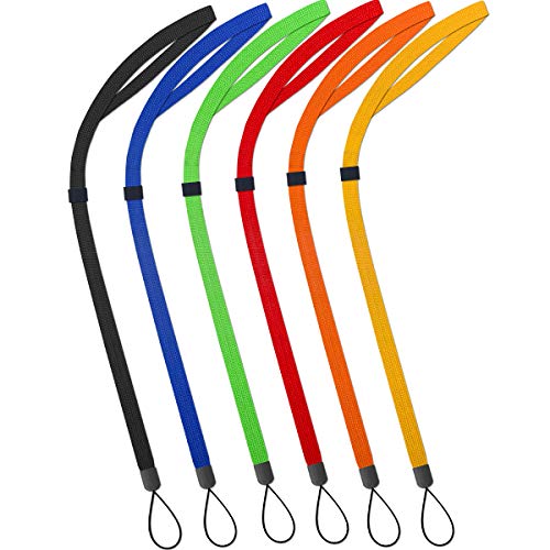 AMUU Lanyards Adjustable 6 Pcs for Walkie-talkie,Cruise,Keys,Pen,Phone | Neck Lanyards id Badges Holder Office,Cell Phones,USB,Whistles,iPod - color: 6 Pack Colors Neck Lanyard