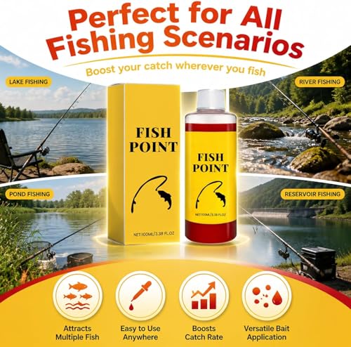 Concentrated Fish Attractant Liquid, Red Worm Liquid Spray, Fast-Acting Red Worm Formula, Fish Attractant Spray 100ml Freshwater Fishing Bait Additive, Enhances Scent & Improves Bite Response - color: 3 Pcs