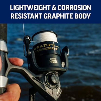 Penn Wrath II Spinning Fishing Reel - size: 6000