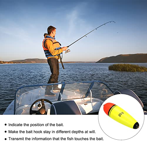 PATIKIL Fishing Slip Bobbers EVA Fishing Float for Saltwater Freshwater Fishing - style: 0.7oz