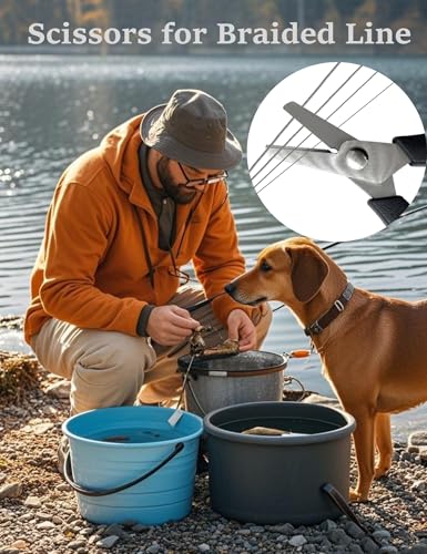 Fishing Gear Fishing Plier for Saltwater/Freshwater Stainless Steel Fishing Tool Kit for Men/Angler/Fisherman/Dad/Grandpa
