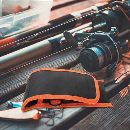 Universal Oxford Fishing Tackle Storage Bag, Medium Size Thick Oxford Cloth Tool Organizer, Large Capacity Fishing Gear Holder for Outdoor Angling and Kayak Adventures