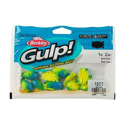 Berkley Gulp! Saltwater Surf Bytes Sand Fleas - color: Blue Fuze