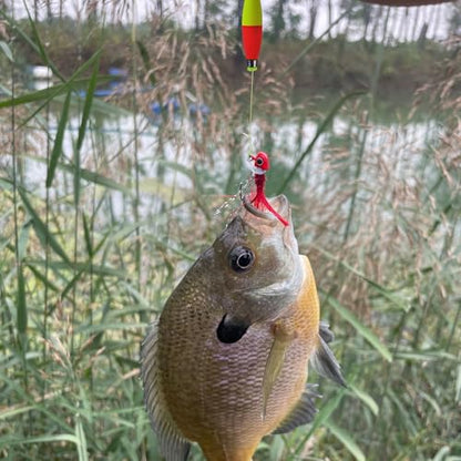 Weighted Bobbers for Fishing Floats EVA Foam Snap-on Fishing Bobbers for Crappie Bluegill Panfish Trout Catfish Bass 10 Packs - size: 2"