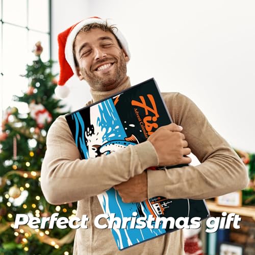 24-Day Fishing Advent Calendar - Ultimate Fishing Accessories Kit for Men & Teen Boys, Countdown to Christmas with Surprises for Fishing Enthusiasts